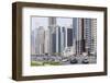 Sheikh Zayed Road, Dubai, United Arab Emirates, Middle East-Amanda Hall-Framed Photographic Print