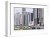 Sheikh Zayed Road, Dubai, United Arab Emirates, Middle East-Amanda Hall-Framed Photographic Print