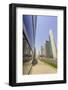 Sheikh Zayed Road, Dubai, United Arab Emirates, Middle East-Amanda Hall-Framed Photographic Print