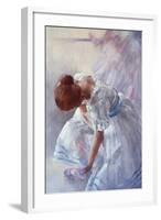 Sheila Against a Window-Peter Miller-Framed Giclee Print