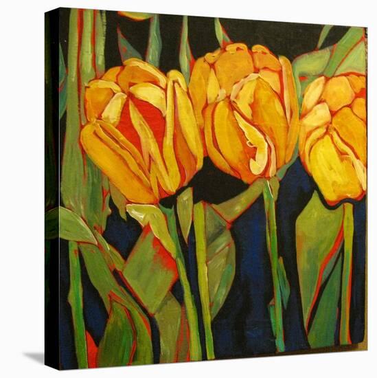 Sheila's Flowers-Linda Arthurs-Stretched Canvas