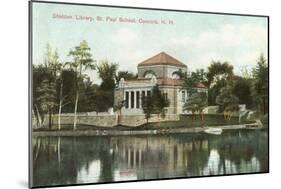 Sheldon Library, St. Paul School, Concord, New Hampshire-null-Mounted Art Print