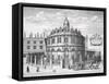 Sheldonian Theatre, Oxford, from Oxonia Illustrata, Published 1675-David Loggan-Framed Stretched Canvas