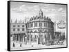 Sheldonian Theatre, Oxford, from Oxonia Illustrata, Published 1675-David Loggan-Framed Stretched Canvas