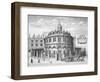 Sheldonian Theatre, Oxford, from Oxonia Illustrata, Published 1675-David Loggan-Framed Giclee Print