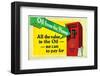 Shell-All the Value in the Oil-null-Framed Premium Giclee Print