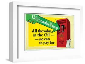 Shell-All the Value in the Oil-null-Framed Art Print