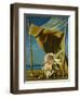 Shell and Drape; Coquillage Et Drape, C.1930 (Oil on Canvas)-Pierre Roy-Framed Giclee Print