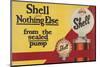 Shell and Nothing Else-null-Mounted Art Print