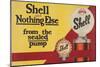 Shell and Nothing Else-null-Mounted Art Print