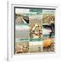 Shell Beach (9 Patch)-Lisa Hill Saghini-Framed Photographic Print