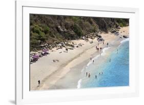 Shell Beach in Gustavia-Richard Cummins-Framed Photographic Print