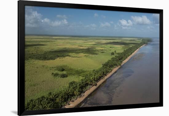 Shell Beach, North Guyana-Pete Oxford-Framed Photographic Print