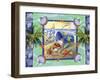 Shell Bucket-James and Kathleen Mazzotta-Framed Giclee Print