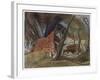 Shell Bursting, British Artists at the Front, Continuation of the Western Front, Nash, 1918-Paul Nash-Framed Giclee Print