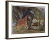 Shell Bursting, British Artists at the Front, Continuation of the Western Front, Nash, 1918-Paul Nash-Framed Giclee Print