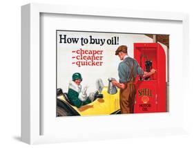 Shell-Buy Cheaper Cleaner-null-Framed Art Print