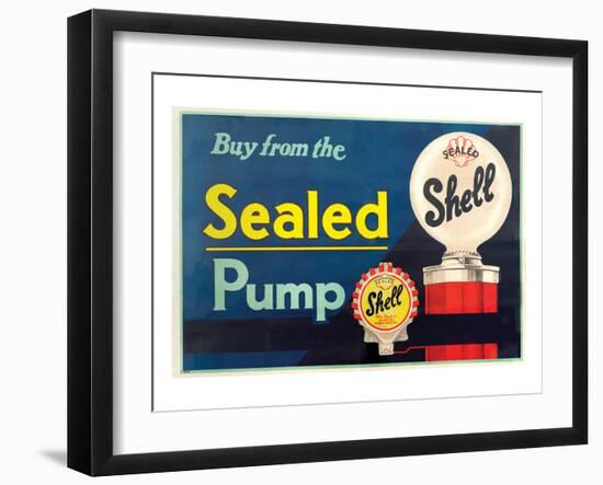 Shell-Buy From the Sealed Pump-null-Framed Art Print