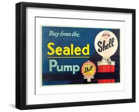 Shell-Buy From the Sealed Pump-null-Framed Art Print