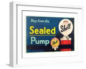 Shell-Buy From the Sealed Pump-null-Framed Art Print