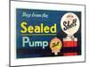 Shell-Buy From the Sealed Pump-null-Mounted Art Print