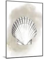 Shell Diagram II-Grace Popp-Mounted Art Print