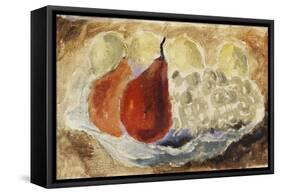 Shell, Dish and Fruit-Christopher Wood-Framed Stretched Canvas