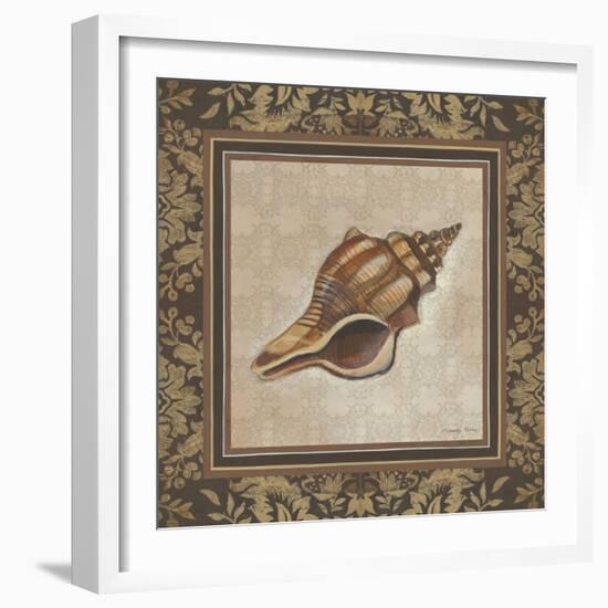 Shell Elegance I-Kimberly Poloson-Framed Art Print