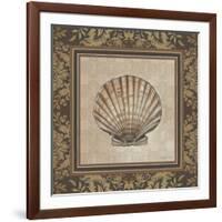 Shell Elegance II-Kimberly Poloson-Framed Premium Giclee Print