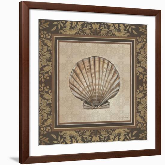 Shell Elegance II-Kimberly Poloson-Framed Premium Giclee Print