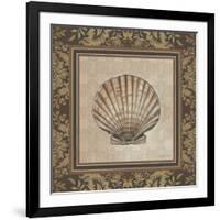 Shell Elegance II-Kimberly Poloson-Framed Premium Giclee Print