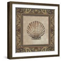 Shell Elegance II-Kimberly Poloson-Framed Art Print