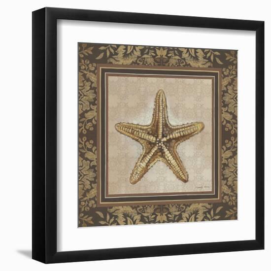 Shell Elegance IV-Kimberly Poloson-Framed Art Print