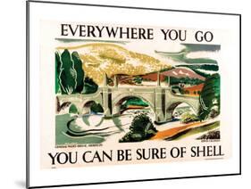 Shell Everywhere You-Aberfeldy-null-Mounted Art Print