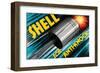 Shell for Anti-Knock-null-Framed Art Print