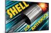 Shell for Anti-Knock-null-Mounted Art Print