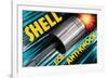 Shell for Anti-Knock-null-Framed Art Print