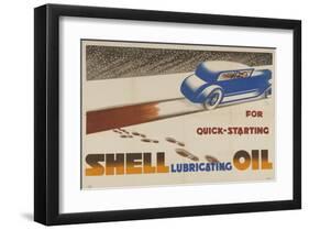 Shell for Quick-Starting-null-Framed Art Print