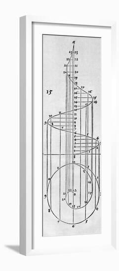 Shell Geometry, 16th Century Artwork-Middle Temple Library-Framed Photographic Print