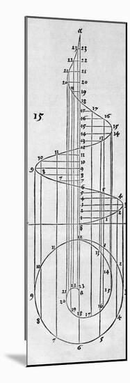 Shell Geometry, 16th Century Artwork-Middle Temple Library-Mounted Photographic Print