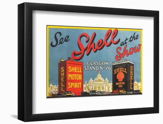 Shell Glasgo Stand No. 76-null-Framed Art Print