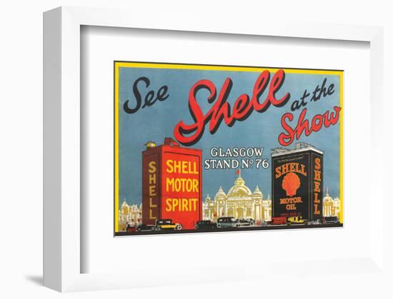 Shell Glasgo Stand No. 76-null-Framed Art Print