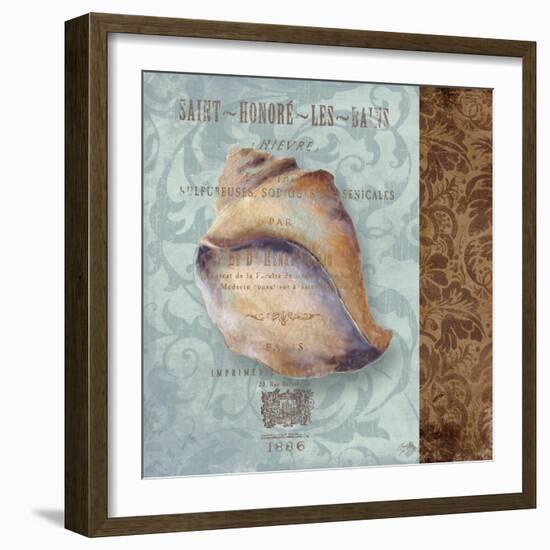 Shell II-Elizabeth Medley-Framed Art Print