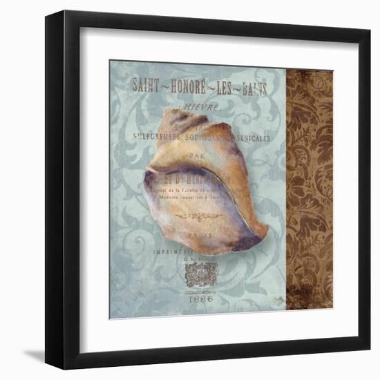 Shell II-Elizabeth Medley-Framed Art Print