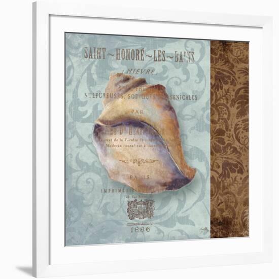 Shell II-Elizabeth Medley-Framed Art Print