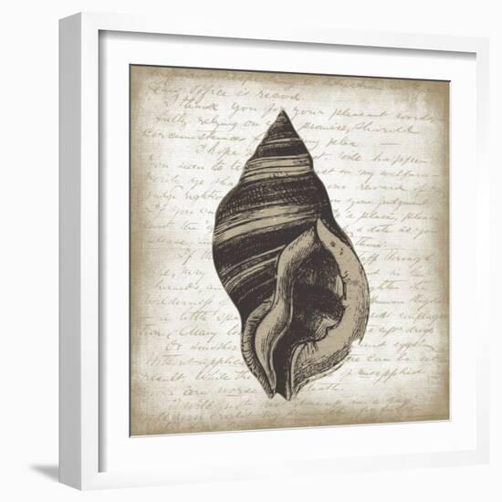 Shell II-Erin Clark-Framed Giclee Print