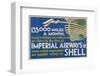 Shell Imperial Airways Fleet-null-Framed Art Print