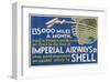 Shell Imperial Airways Fleet-null-Framed Art Print