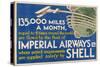 Shell Imperial Airways Fleet-null-Stretched Canvas