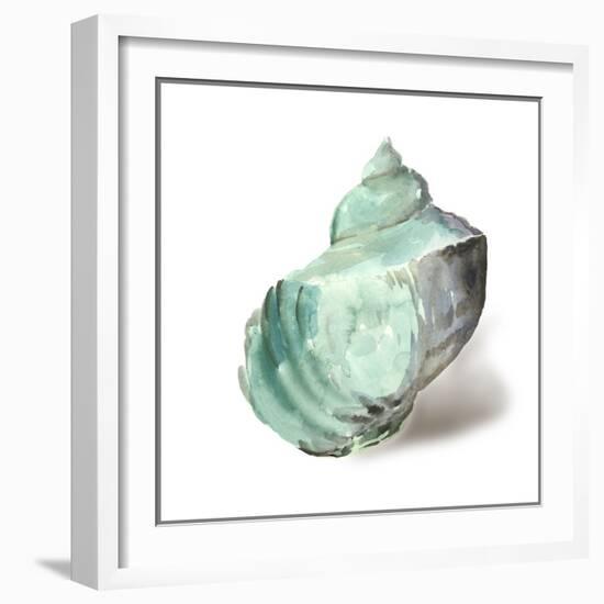 Shell in Mint-Aimee Wilson-Framed Art Print